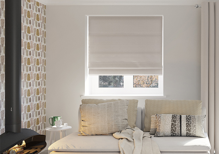 Oslo, Cream - Roman Blind - Image 3